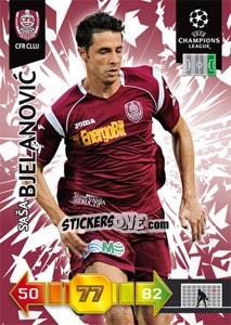 Figurina Saša Bjelanovic - UEFA Champions League 2010-2011. Adrenalyn XL - Panini