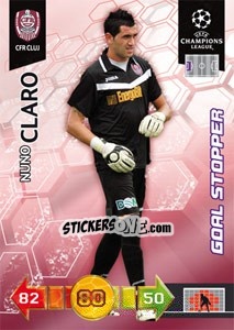 Cromo Nuno Ciaro - UEFA Champions League 2010-2011. Adrenalyn XL - Panini