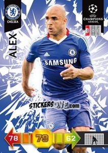 Sticker Alex - UEFA Champions League 2010-2011. Adrenalyn XL n. 97 - Panini