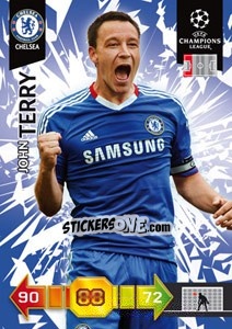 Sticker John Terry - UEFA Champions League 2010-2011. Adrenalyn XL n. 100 - Panini