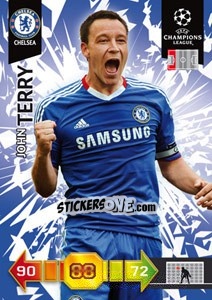 Figurina John Terry - UEFA Champions League 2010-2011. Adrenalyn XL - Panini