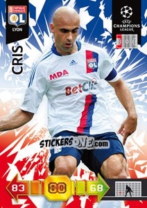 Sticker Cris - UEFA Champions League 2010-2011. Adrenalyn XL n. 140 - Panini