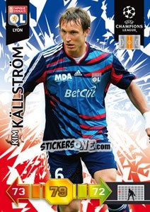 Cromo Kim Källström - UEFA Champions League 2010-2011. Adrenalyn XL - Panini