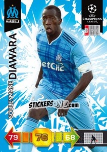 Sticker Souleymane Diawara - UEFA Champions League 2010-2011. Adrenalyn XL - Panini