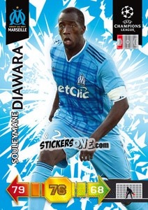 Sticker Souleymane Diawara - UEFA Champions League 2010-2011. Adrenalyn XL n. 179 - Panini