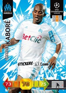 Figurina Charles Kaboré - UEFA Champions League 2010-2011. Adrenalyn XL n. 185 - Panini