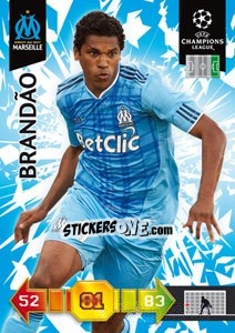 Figurina Brandão - UEFA Champions League 2010-2011. Adrenalyn XL - Panini