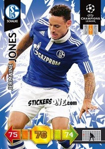 Sticker Jermaine Jones - UEFA Champions League 2010-2011. Adrenalyn XL n. 286 - Panini