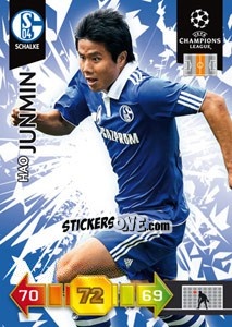 Figurina Hao Junmin - UEFA Champions League 2010-2011. Adrenalyn XL - Panini