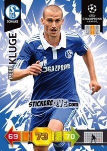 Sticker Peer Kluge - UEFA Champions League 2010-2011. Adrenalyn XL - Panini