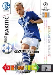 Cromo Ivan Rakitic - UEFA Champions League 2010-2011. Adrenalyn XL - Panini