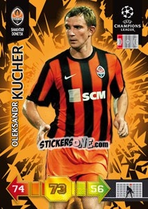Sticker Oleksandr Kucher - UEFA Champions League 2010-2011. Adrenalyn XL n. 300 - Panini