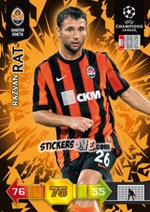 Sticker Razvan Rat - UEFA Champions League 2010-2011. Adrenalyn XL n. 301 - Panini