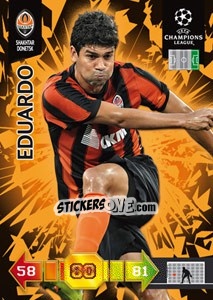Sticker Eduardo da Silva - UEFA Champions League 2010-2011. Adrenalyn XL n. 307 - Panini