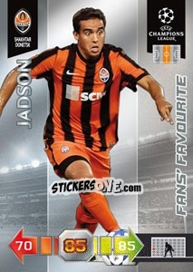Sticker Jadson - UEFA Champions League 2010-2011. Adrenalyn XL - Panini