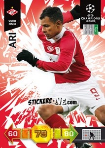Sticker Ari - UEFA Champions League 2010-2011. Adrenalyn XL - Panini