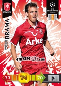 Cromo Wout Brama - UEFA Champions League 2010-2011. Adrenalyn XL - Panini