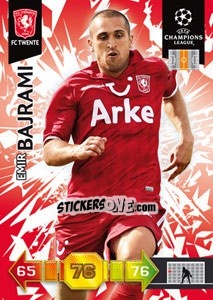 Sticker Emir Bajrami - UEFA Champions League 2010-2011. Adrenalyn XL n. 330 - Panini