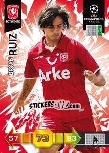 Sticker Bryan Ruiz - UEFA Champions League 2010-2011. Adrenalyn XL n. 331 - Panini