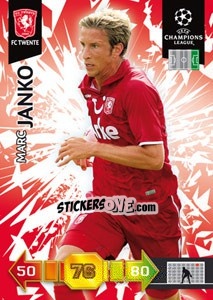 Sticker Marc Janko - UEFA Champions League 2010-2011. Adrenalyn XL n. 332 - Panini