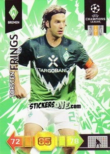 Sticker Torsten Frings - UEFA Champions League 2010-2011. Adrenalyn XL - Panini