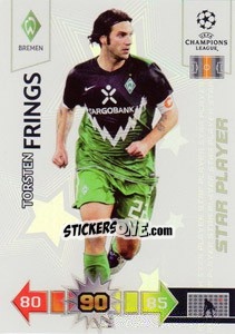 Sticker Torsten Frings - UEFA Champions League 2010-2011. Adrenalyn XL n. 367 - Panini