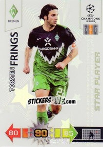 Sticker Torsten Frings - UEFA Champions League 2010-2011. Adrenalyn XL - Panini