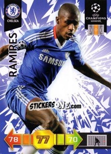 Figurina Ramires - UEFA Champions League 2010-2011. Adrenalyn XL - Panini