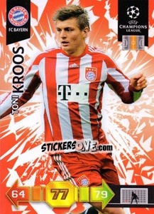 Sticker Toni Kroos - UEFA Champions League 2010-2011. Adrenalyn XL n. U19 - Panini