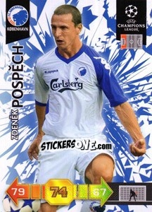 Cromo Zdenek Pospech - UEFA Champions League 2010-2011. Adrenalyn XL - Panini