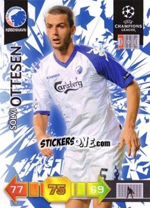Sticker Sölvi Ottesen - UEFA Champions League 2010-2011. Adrenalyn XL - Panini