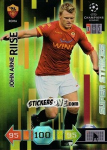 Cromo John Arne Riise - UEFA Champions League 2010-2011. Adrenalyn XL - Panini