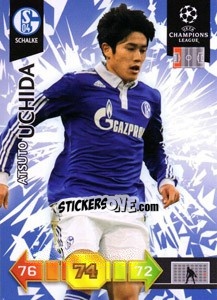 Sticker Atsuto Uchida - UEFA Champions League 2010-2011. Adrenalyn XL - Panini