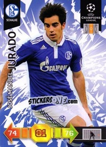 Cromo José Manuel Jurado - UEFA Champions League 2010-2011. Adrenalyn XL - Panini