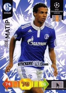 Cromo Joel Matip - UEFA Champions League 2010-2011. Adrenalyn XL - Panini