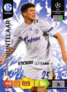 Cromo Klaas-Jan Huntelaar - UEFA Champions League 2010-2011. Adrenalyn XL - Panini