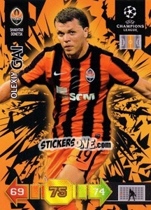 Sticker Olexiy Gai - UEFA Champions League 2010-2011. Adrenalyn XL - Panini