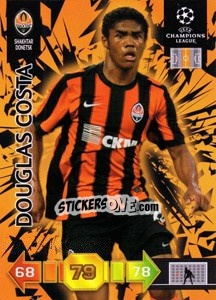 Sticker Douglas Costa - UEFA Champions League 2010-2011. Adrenalyn XL n. U76 - Panini