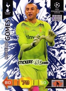 Sticker Heurelho Gomes - UEFA Champions League 2010-2011. Adrenalyn XL n. U77 - Panini