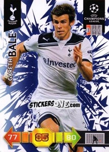 Sticker Gareth Bale - UEFA Champions League 2010-2011. Adrenalyn XL n. U78 - Panini