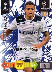 Sticker Jermaine Jenas - UEFA Champions League 2010-2011. Adrenalyn XL - Panini