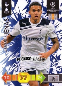 Cromo Jermaine Jenas - UEFA Champions League 2010-2011. Adrenalyn XL - Panini