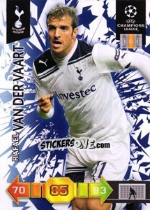 Sticker Rafael van der Vaart - UEFA Champions League 2010-2011. Adrenalyn XL n. U84 - Panini