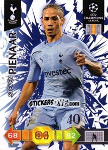 Sticker Steven Pienaar - UEFA Champions League 2010-2011. Adrenalyn XL - Panini
