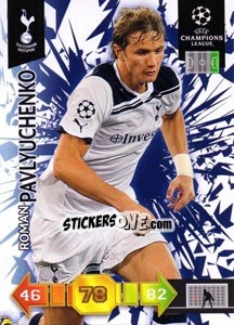 Sticker Roman Pavlyuchenko - UEFA Champions League 2010-2011. Adrenalyn XL n. U89 - Panini