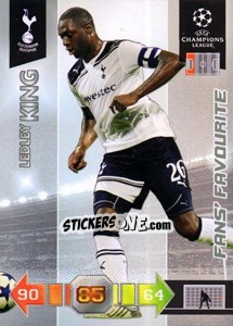 Sticker Ledley King - UEFA Champions League 2010-2011. Adrenalyn XL n. U93 - Panini