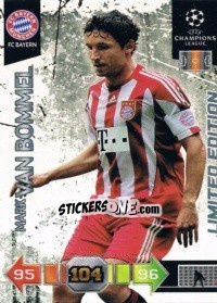 Sticker Mark van Bommel - UEFA Champions League 2010-2011. Adrenalyn XL n. LE10 - Panini