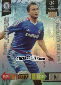 Cromo Frank Lampard - UEFA Champions League 2010-2011. Adrenalyn XL - Panini