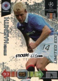 Sticker Steven Naismith - UEFA Champions League 2010-2011. Adrenalyn XL - Panini