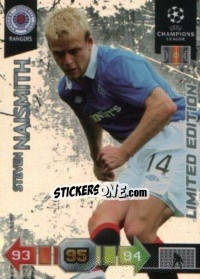 Sticker Steven Naismith - UEFA Champions League 2010-2011. Adrenalyn XL n. LE24 - Panini